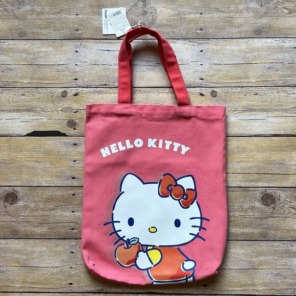 Hello Kitty Apple Collection Miniso Bag Pink New With Tags - Picture 7 of 15